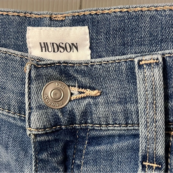 Hudson Jeans Kass Stella High Rise Straight Ankle Size 31 - Picture 10 of 14